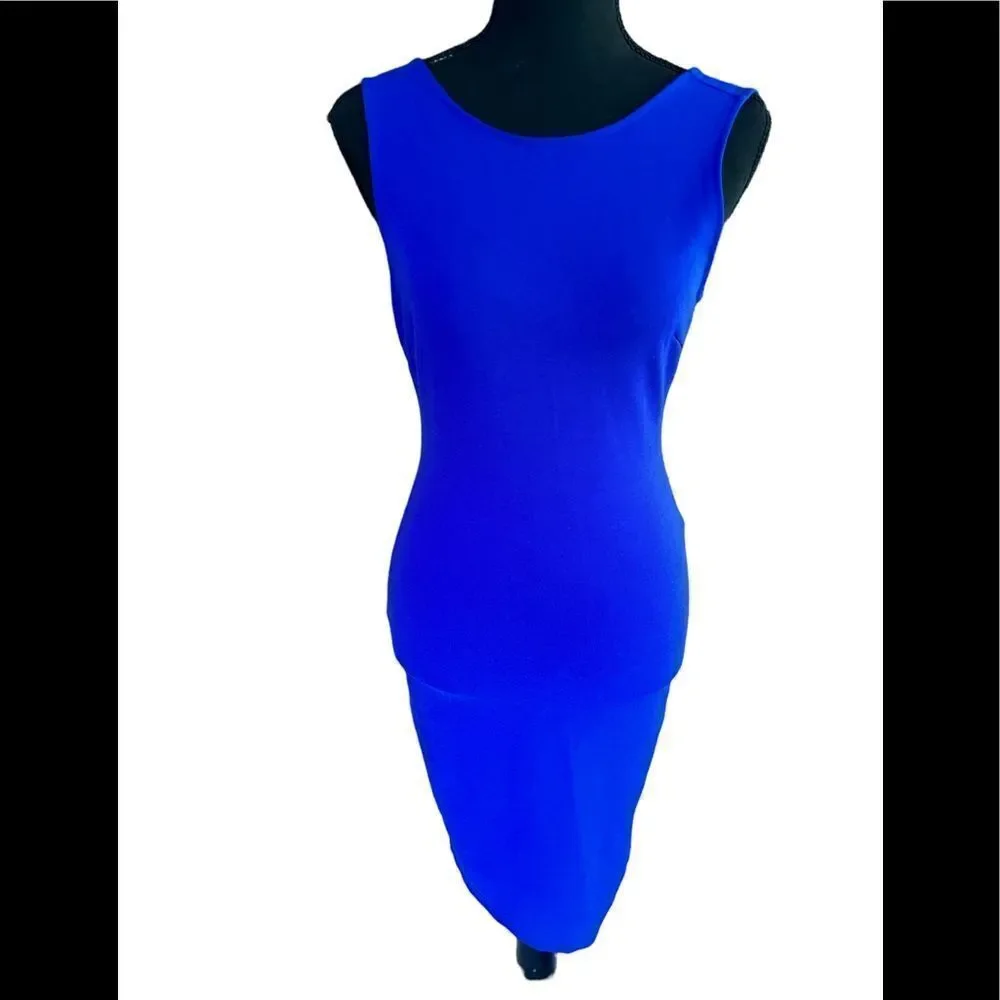 LULUS Like A Lady  Royal Blue Backless Midi dress, size M. - Picture 6 of 11